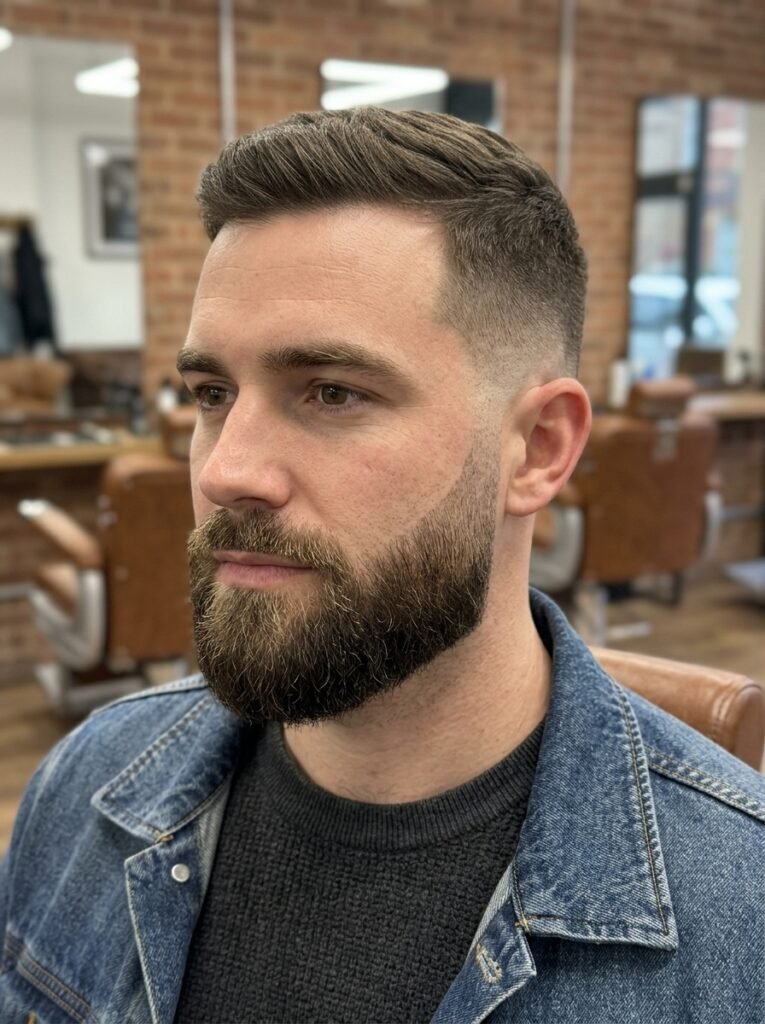 12mm beard low fade