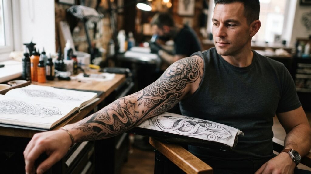 Black Sleeve Sketch