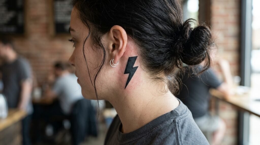 Lightning Bolt Tattoo