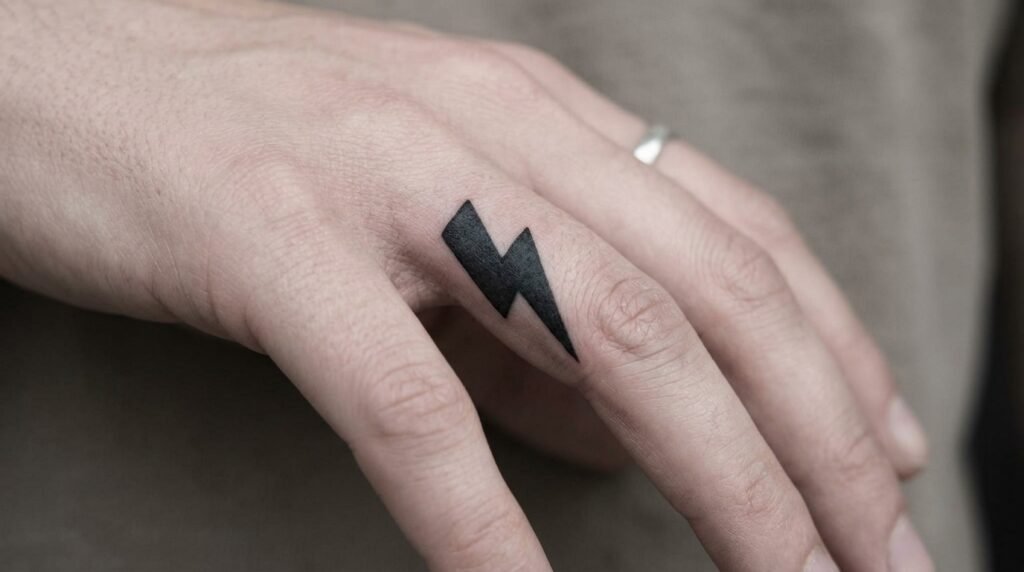 Lightning Bolt Tattoo