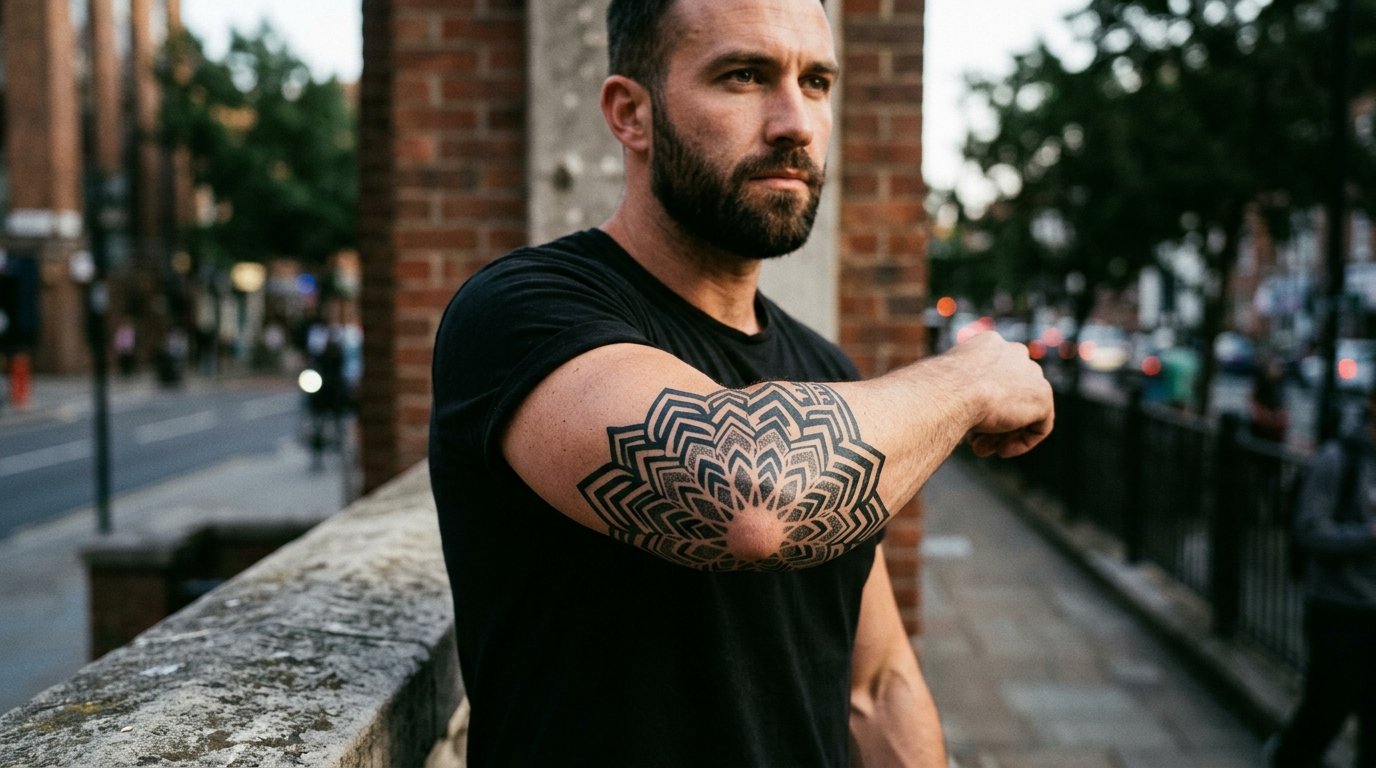 Tattoo Ideas for Men Elbow