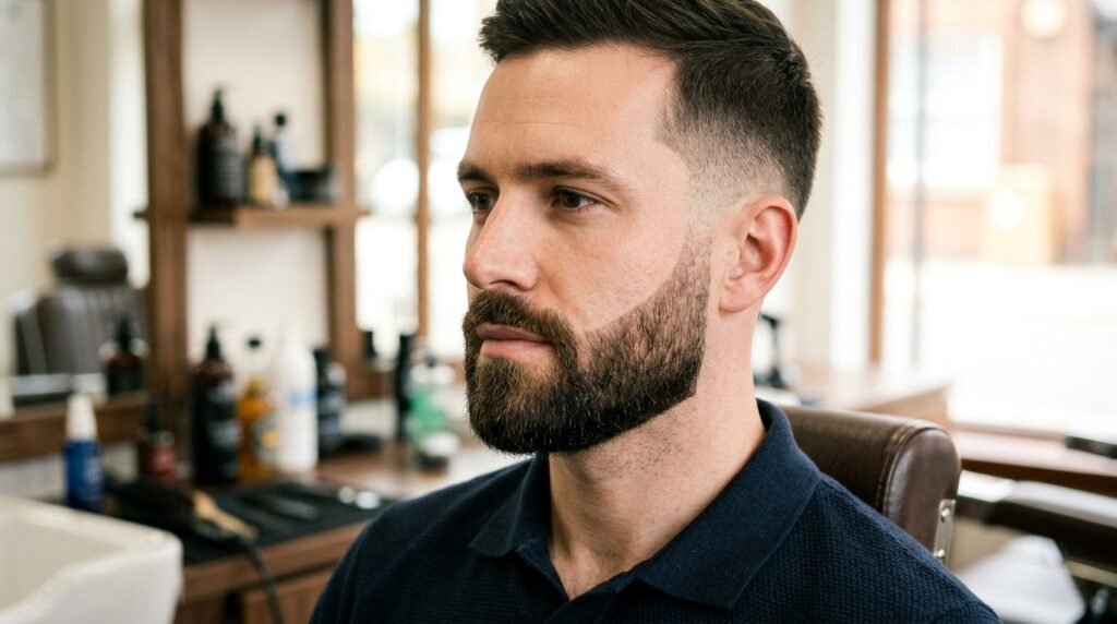 medium boxed beard