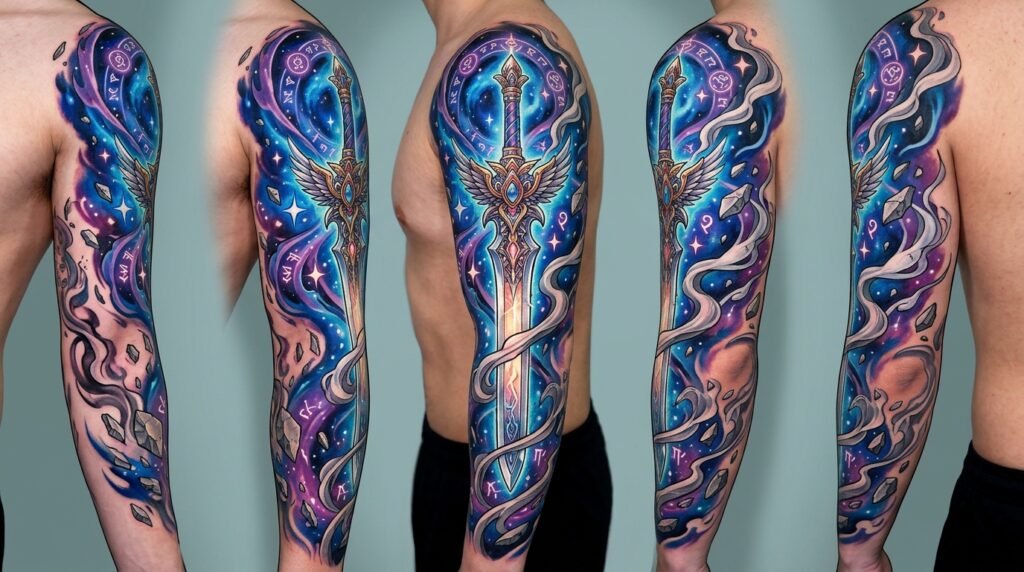 Anime Sleeve Design