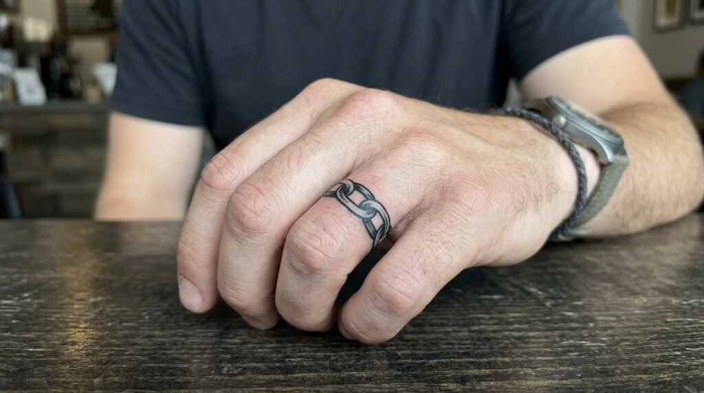 Chain Link Tattoo