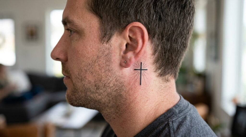 Christian Cross Tattoo