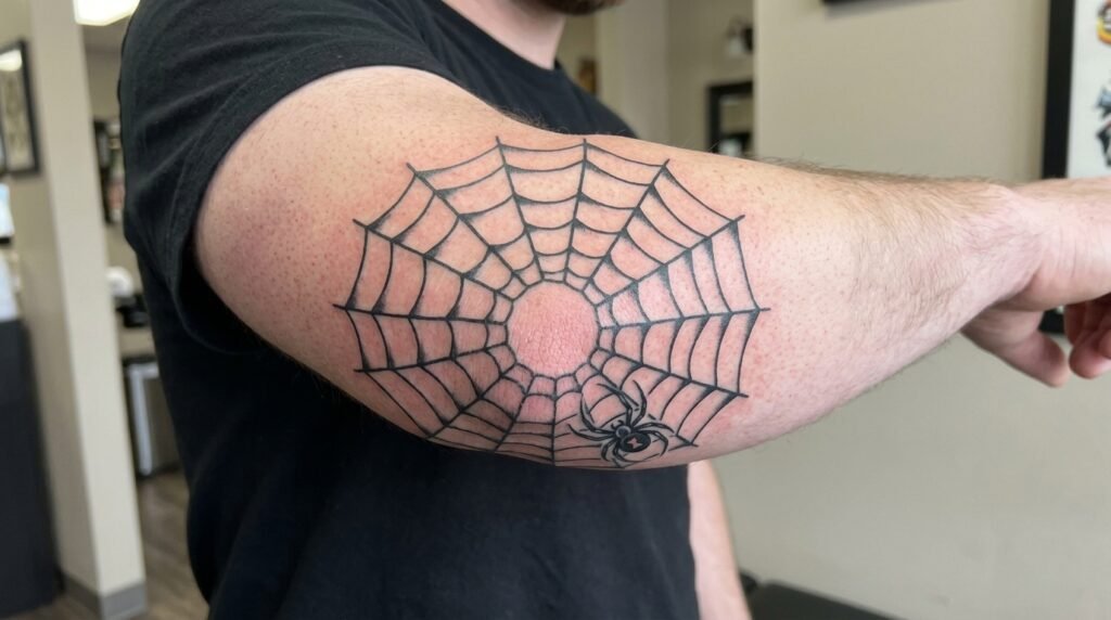 Classic Spider Web Elbow