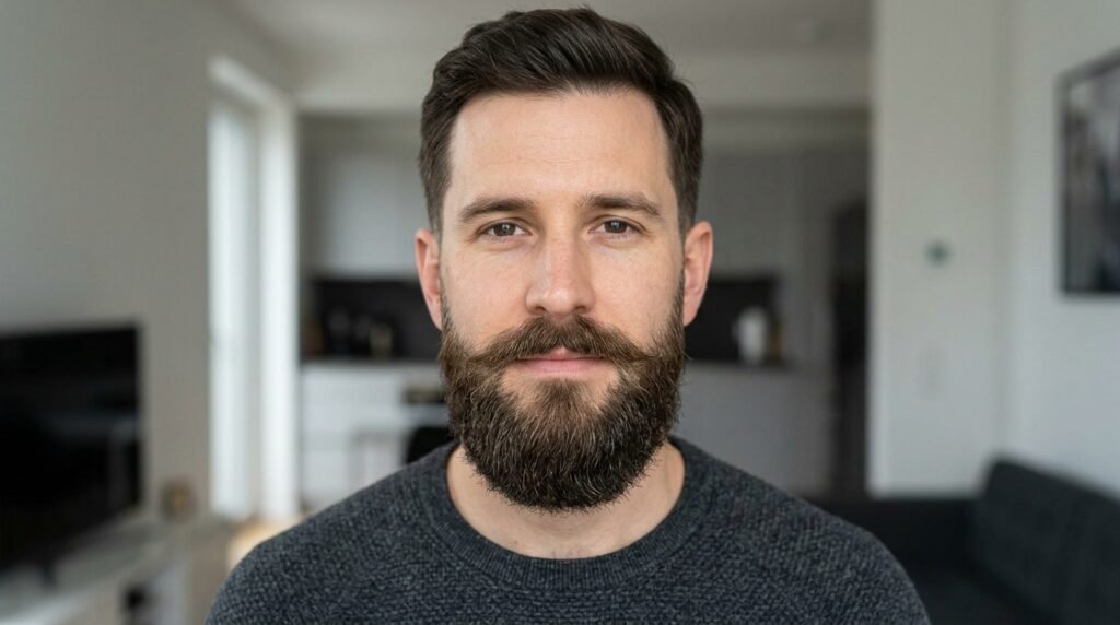 connected long beard