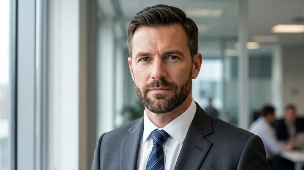 corporate boxed beard