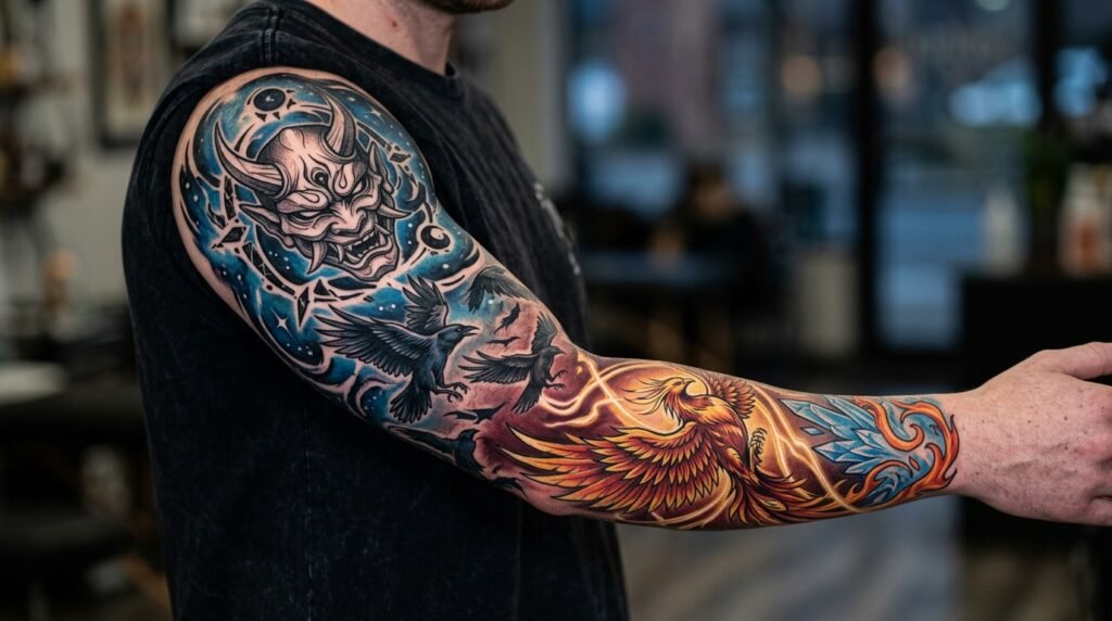 Dark Anime Sleeve
