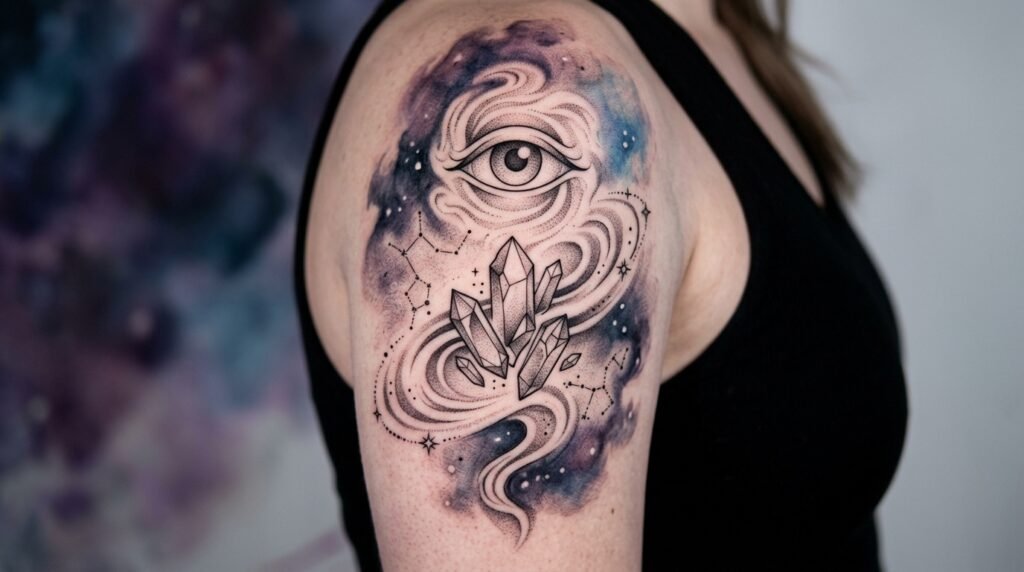 Psychic Pokemon Tattoo
