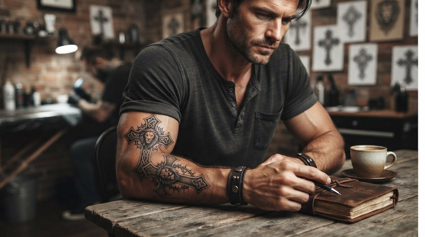 Tattoo Ideas for Men Cross