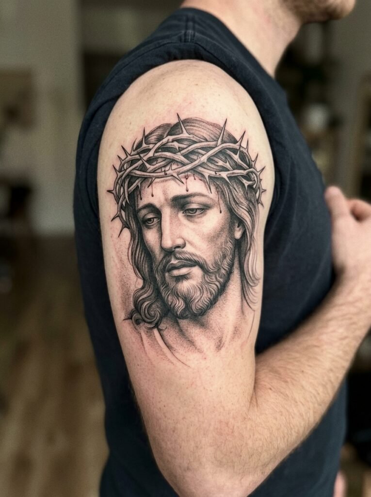 Praying Hands Jesus