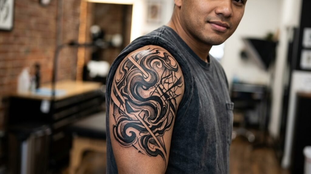 Cursed Energy Tattoo