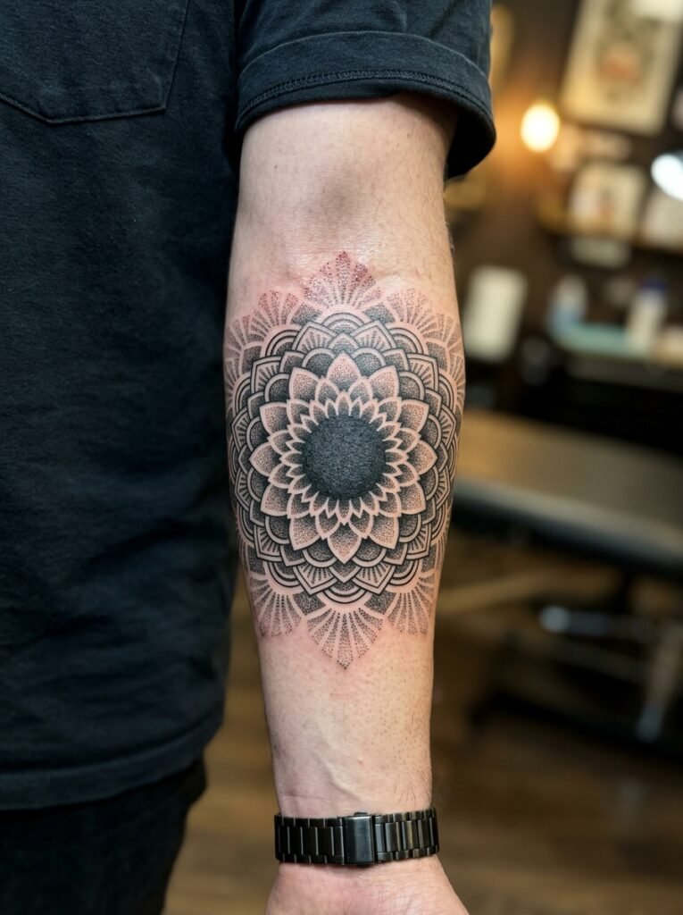 Dotwork Mandala