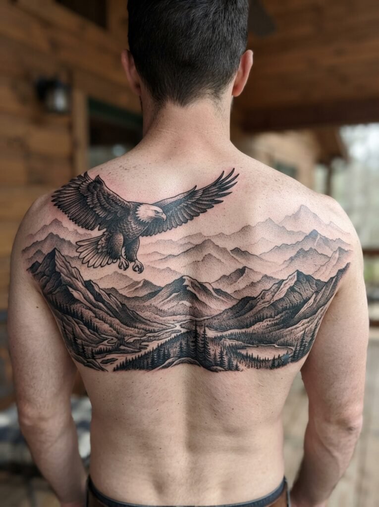 eagle mountain tattoo
