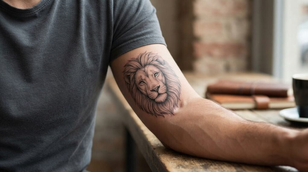Fine Line Lion
