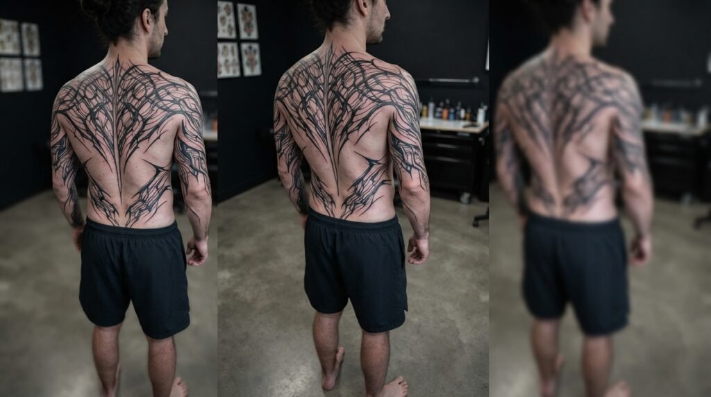 Cybersigilism Angel Tattoo