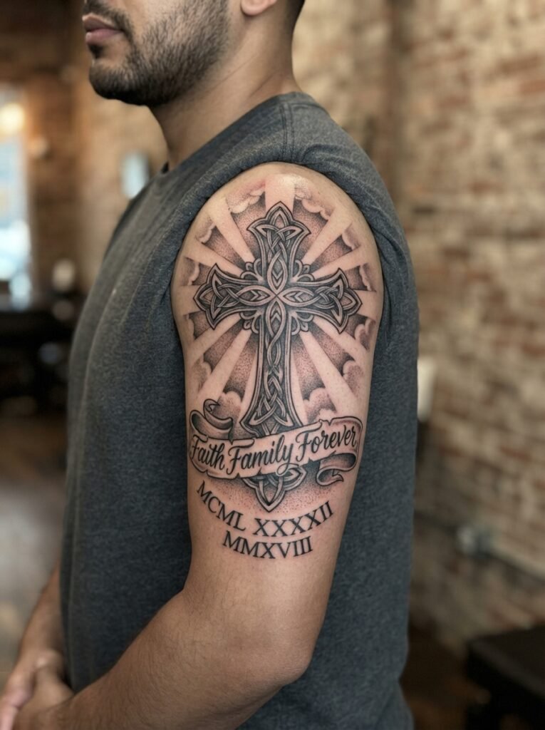 god and family tattoo