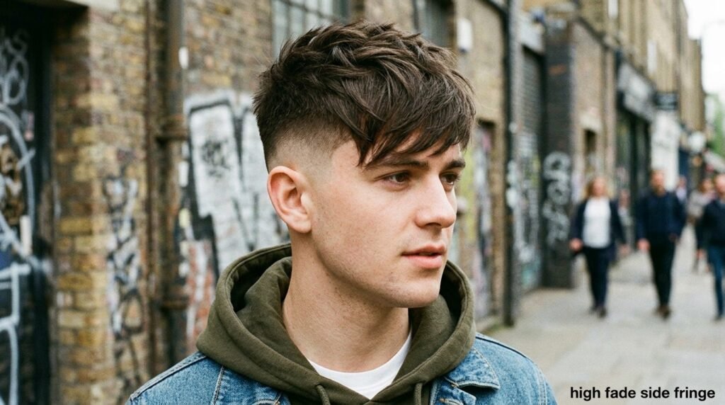 high fade side fringe