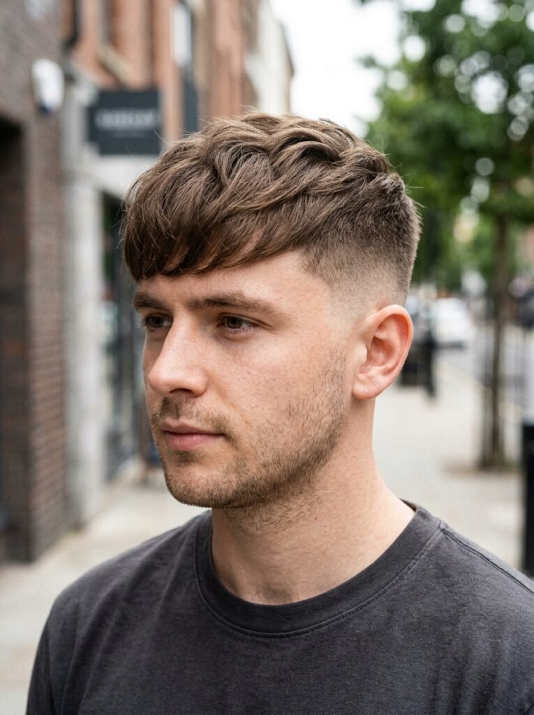 Medium Crop With Skin Fade