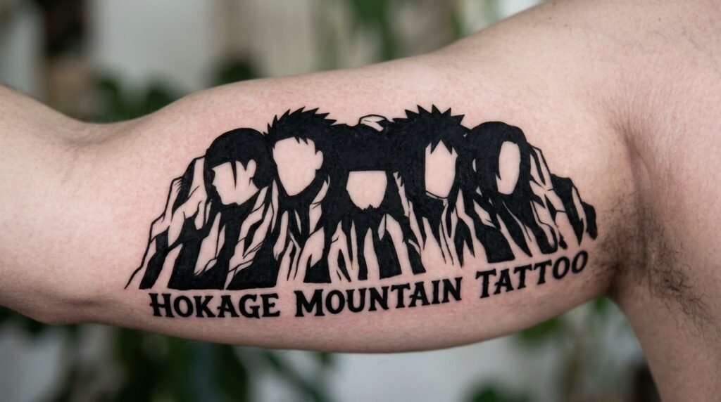 Hokage Mountain Tattoo