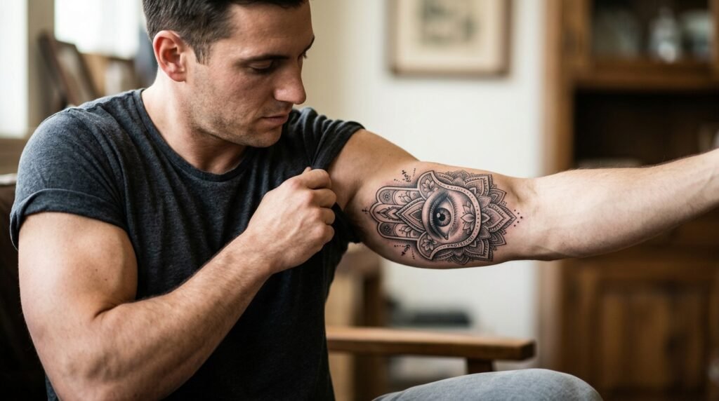 inner bicep eye