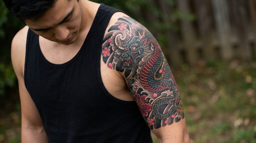 Dragon Shoulder Sleeve