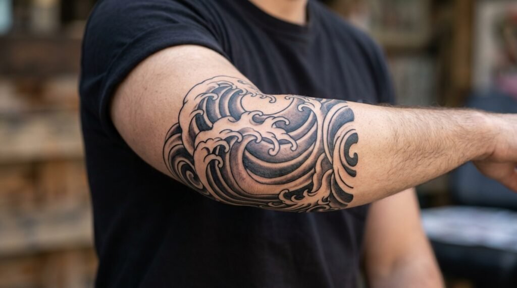 Japanese Wave Elbow