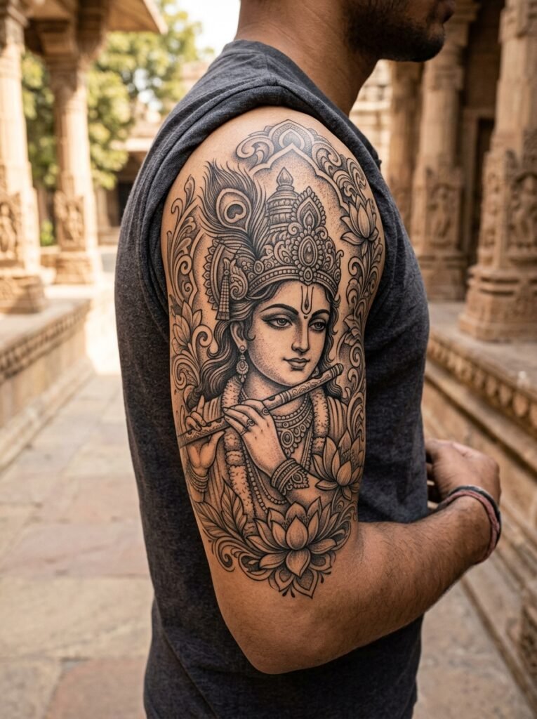 Krishna Half Sleeve