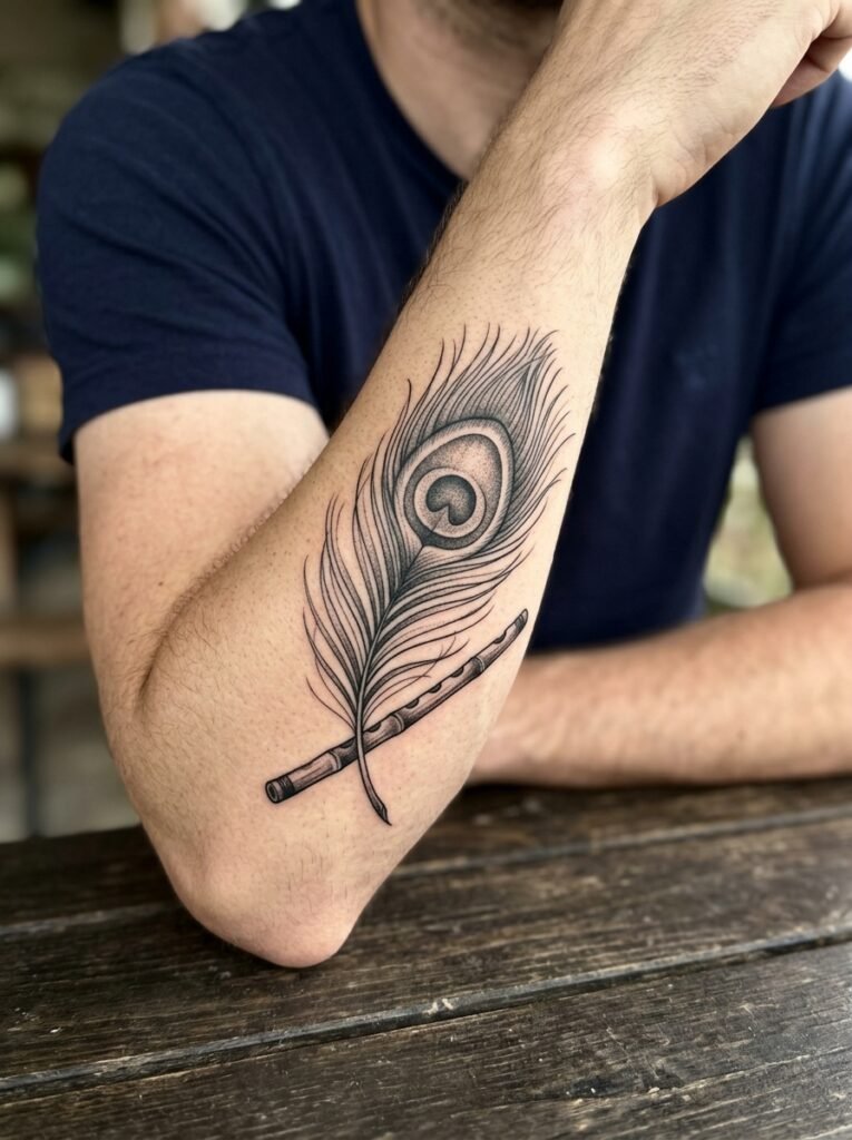 Krishna Peacock Feather