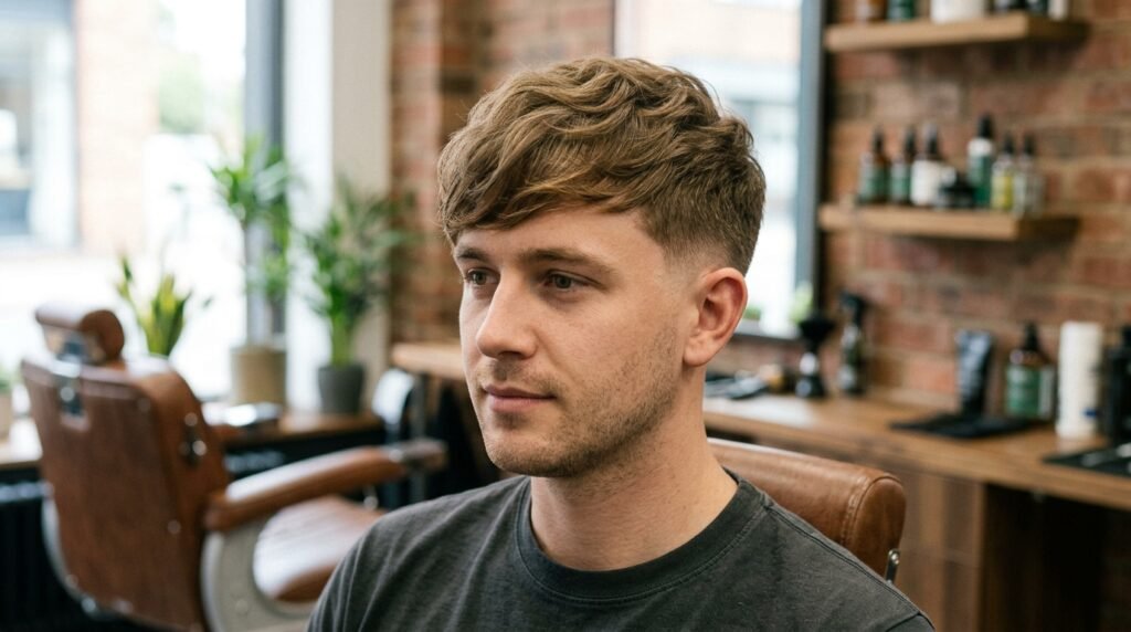 layered taper fringe