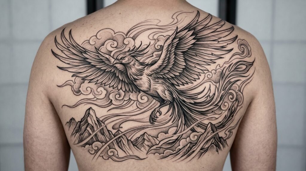 Legendary Bird Tattoo