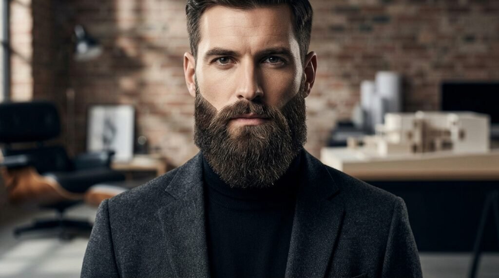 angular full beard