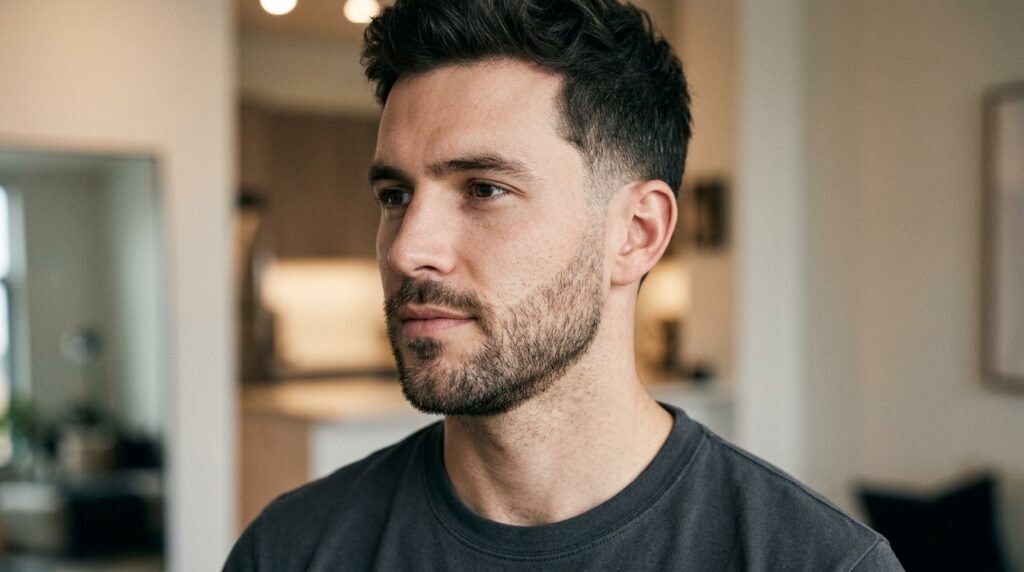 designer stubble beard