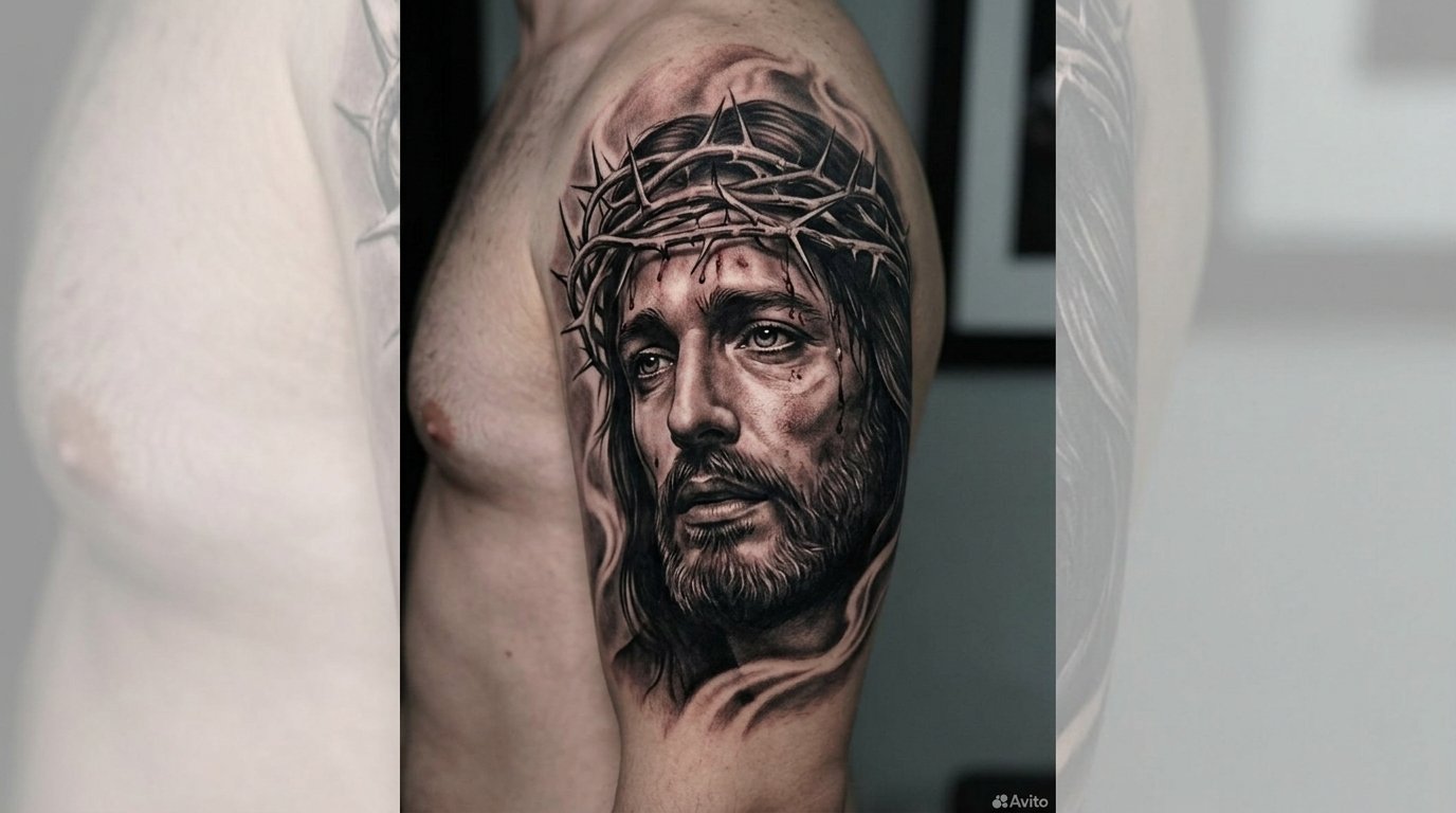 tattoo ideas for men Jesus