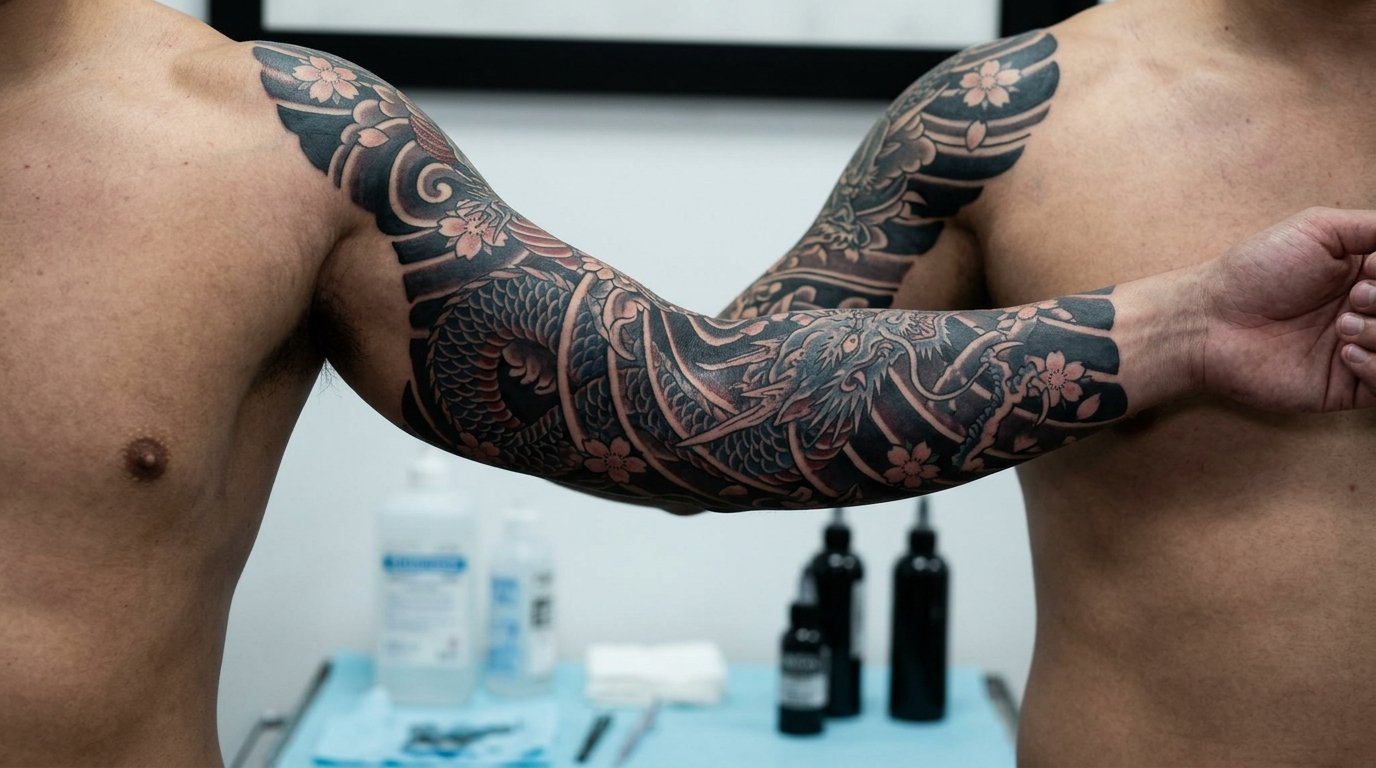 Men Arm Sleeve Tattoo Ideas