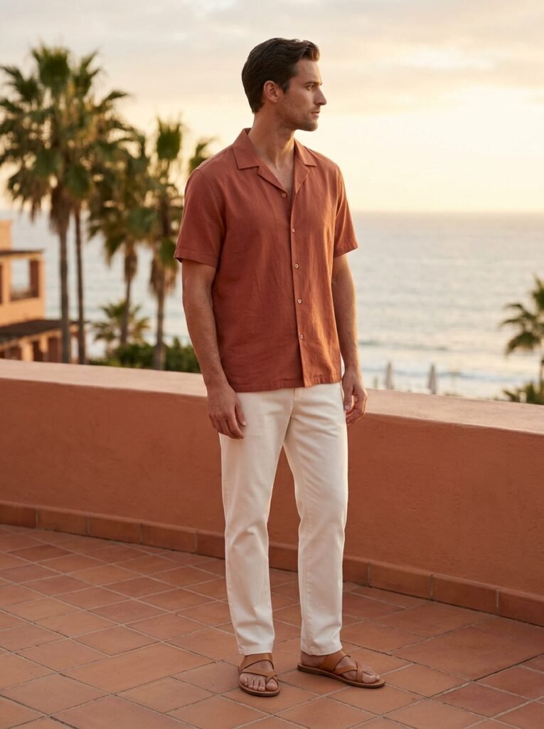 resort outfit men