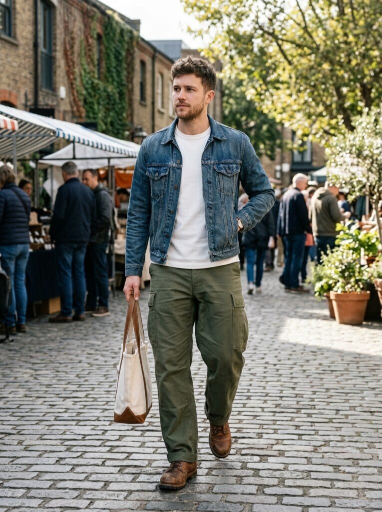 modern workwear men outfit
