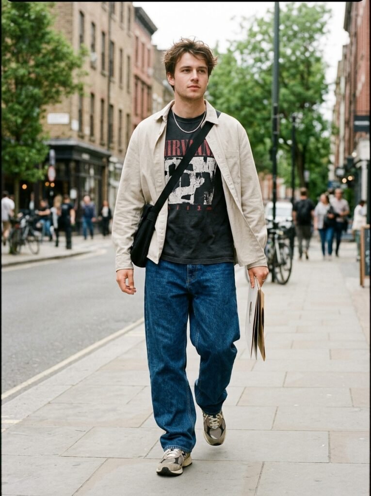 black jeans outfit mens shirt