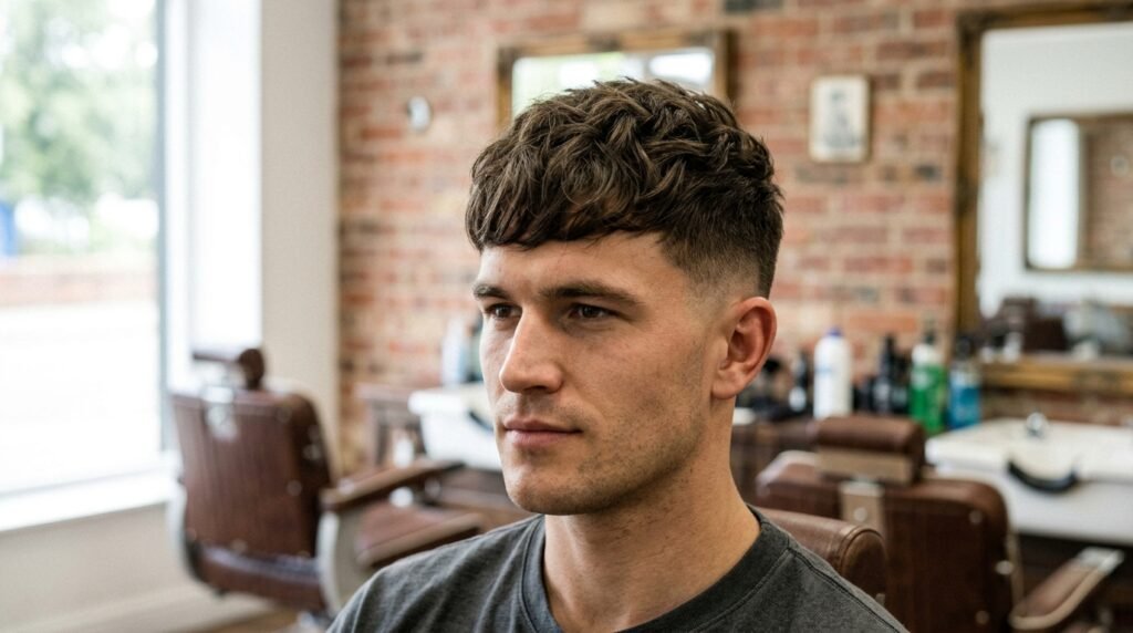 low fade french crop