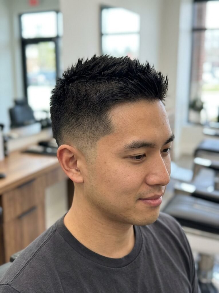 low fade military spikes