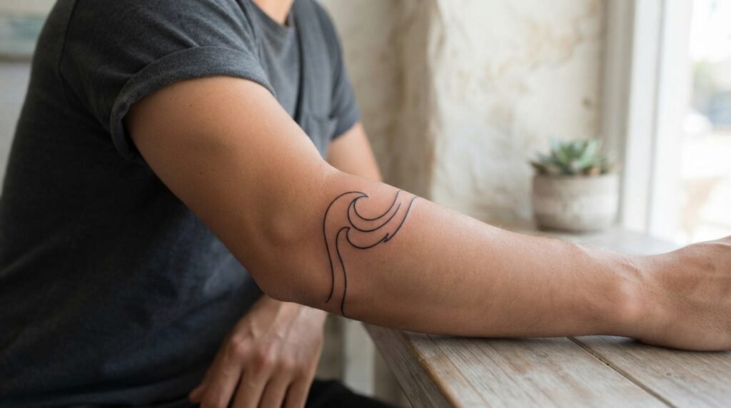 Japanese Wave Tattoo