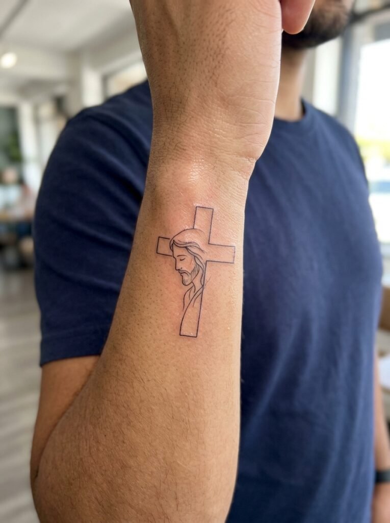 Minimal Jesus Cross