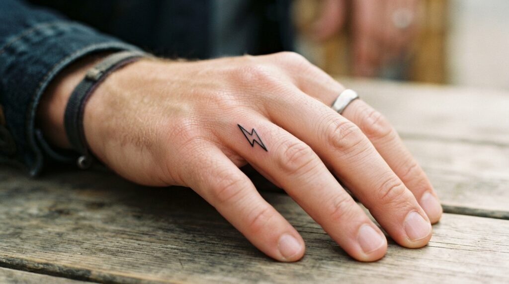 Simple Hand Tattoo