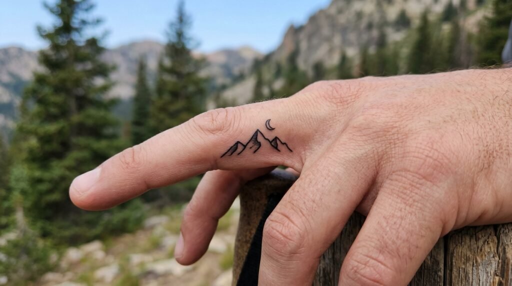 Mountain Peak Tattoo