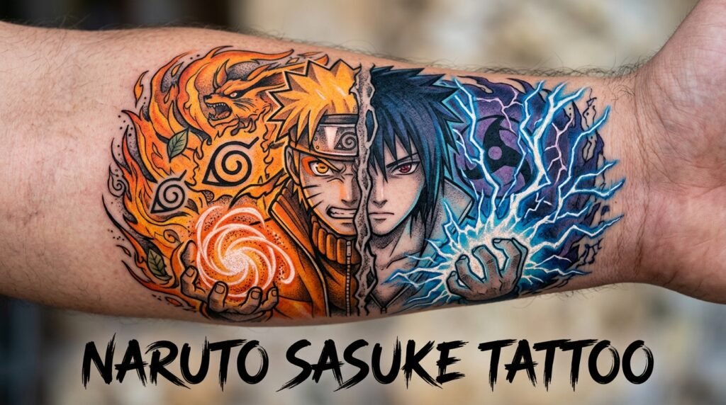 Naruto Sasuke Tattoo