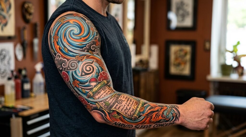 Naruto Sleeve Concept