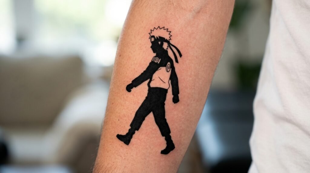 Naruto Silhouette Tattoo