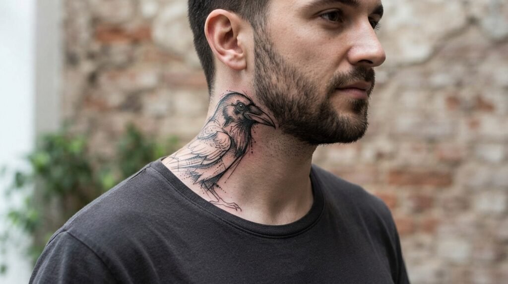 Neck Raven Sketch
