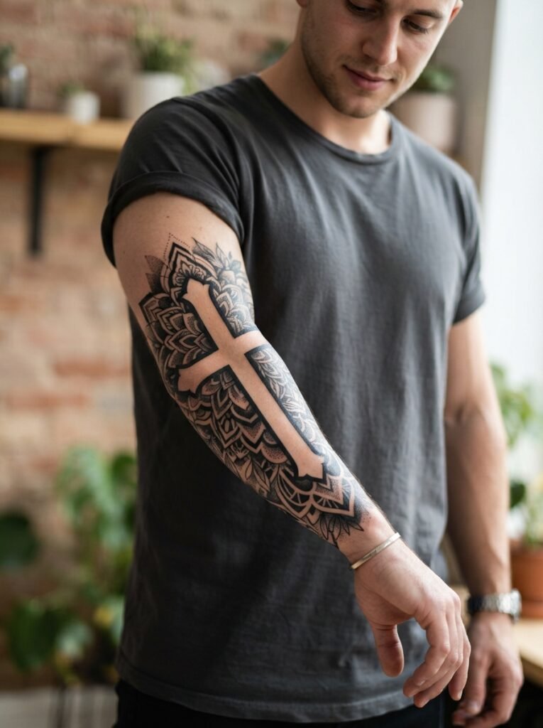 Negative Space Cross Arm